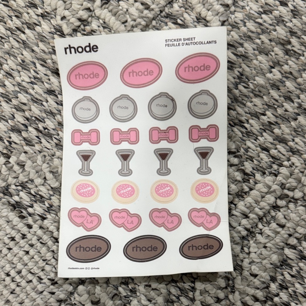RHODE Stickers